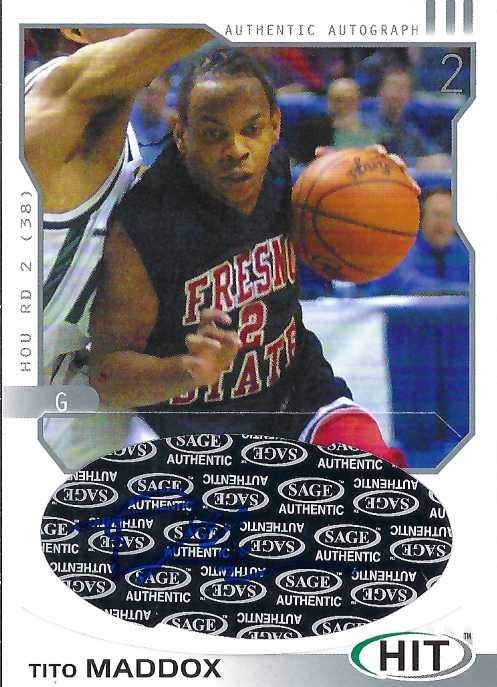 Signed item for Autograph #305 – Tito Maddox – Fresno State Bulldogs – NCAA