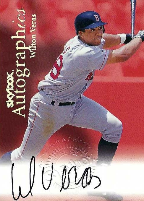 Signed item for Autograph #316 – Wilton Veras – Boston Red Sox – MLB