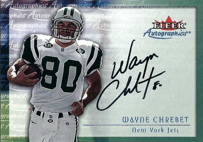 Signed item for Autograph #317 – Wayne Chrebet – New York Jets – NFL