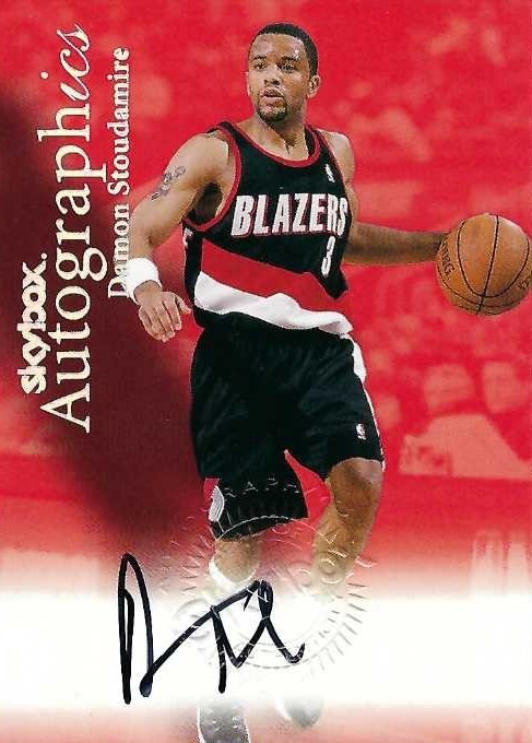 Signed item for Autograph #318 – Damon Stoudamire – Portland Trail Blazers – NBA