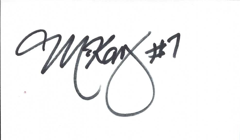 Signed item for Autograph #327 – McKay Christensen – Chicago White Sox – MLB