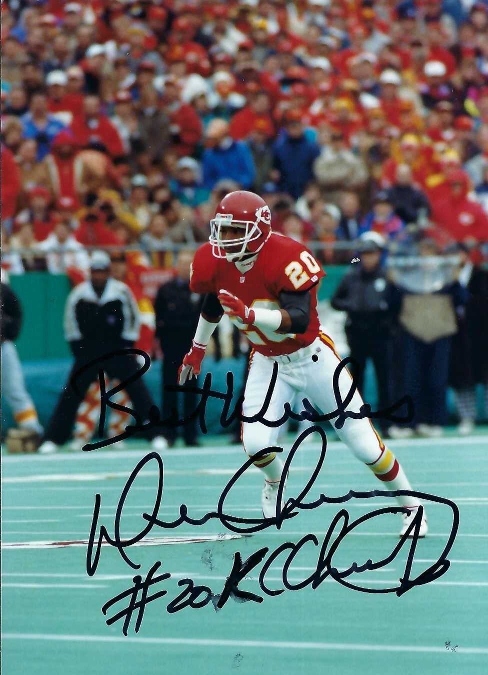 Signed item for Autograph #360 – Deron Cherry – Kansas City Chiefs – NFL