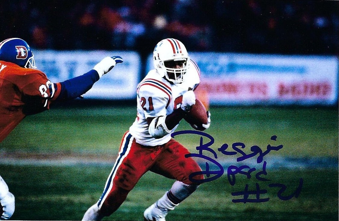 Signed item for Autograph #395 – Reggie Dupard – New England Patriots – NFL