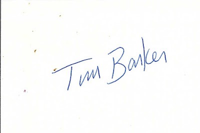 Signed item for Autograph #54 – Tim Barker – New Orleans Zephyrs – MiLB