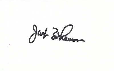 Signed item for Autograph #63 – Jack Brohamer – Cleveland Indians – MLB – 3/20/1996