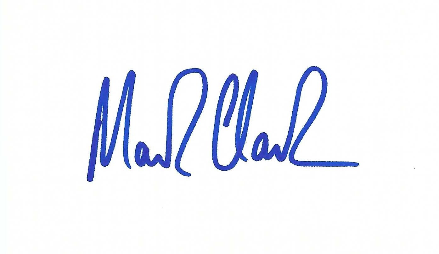 Signed item for Autograph #72 – Mark Clark – Cleveland Indians – MLB