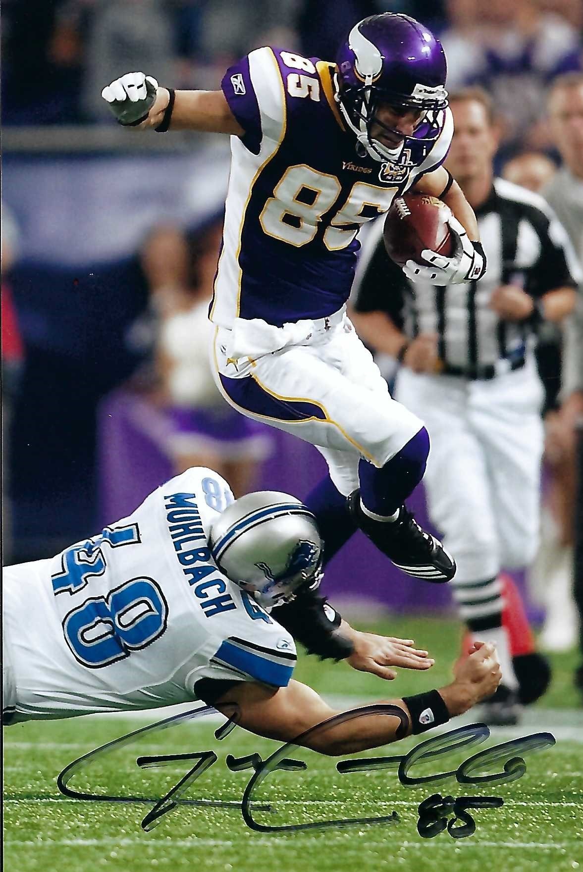 Signed item for Autograph #76 – Greg Camarillo – Minnesota Vikings – NFL