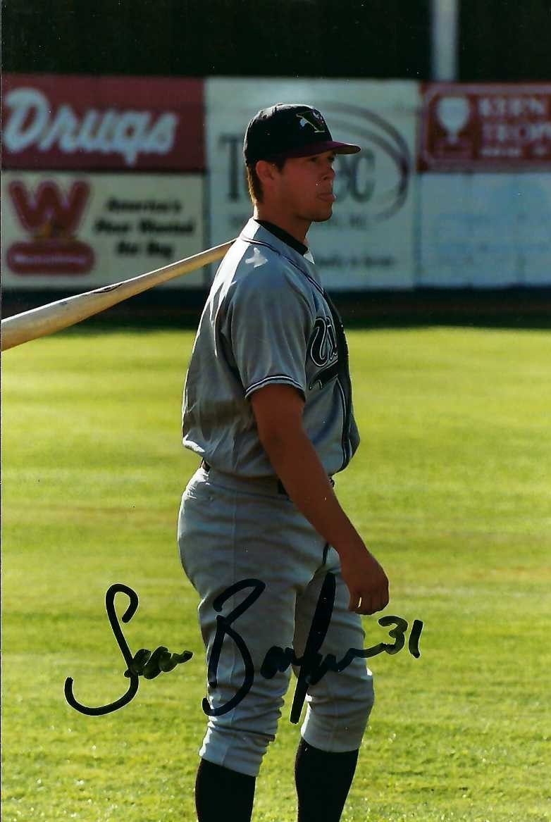 Signed item for Autographs #254, 255, & 256 – Sean Barker – Visalia Oaks – MiLB