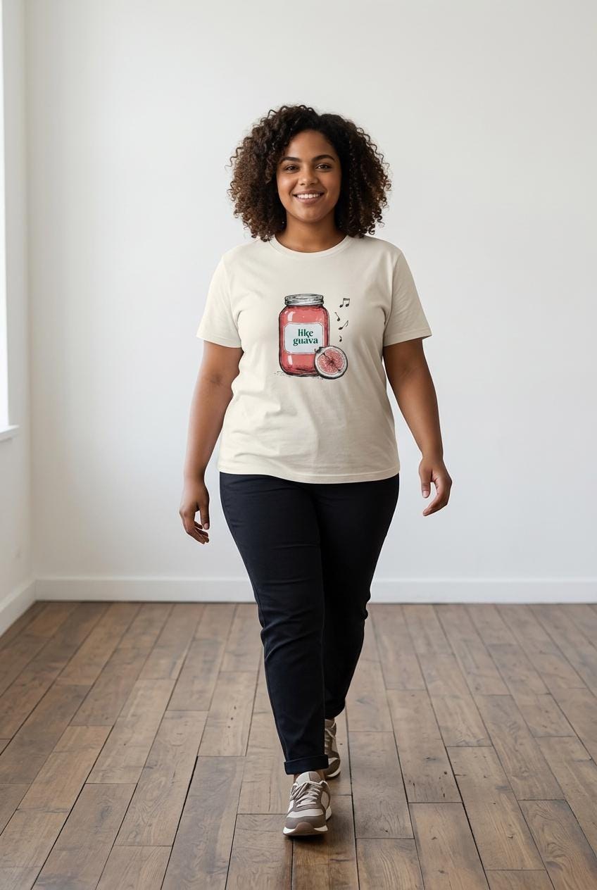 Jamaican Shirt, Guava Jelly Tee, Reggae Song Design, Travel Gift Souvenir, Caribbean Vacation Top, view 8