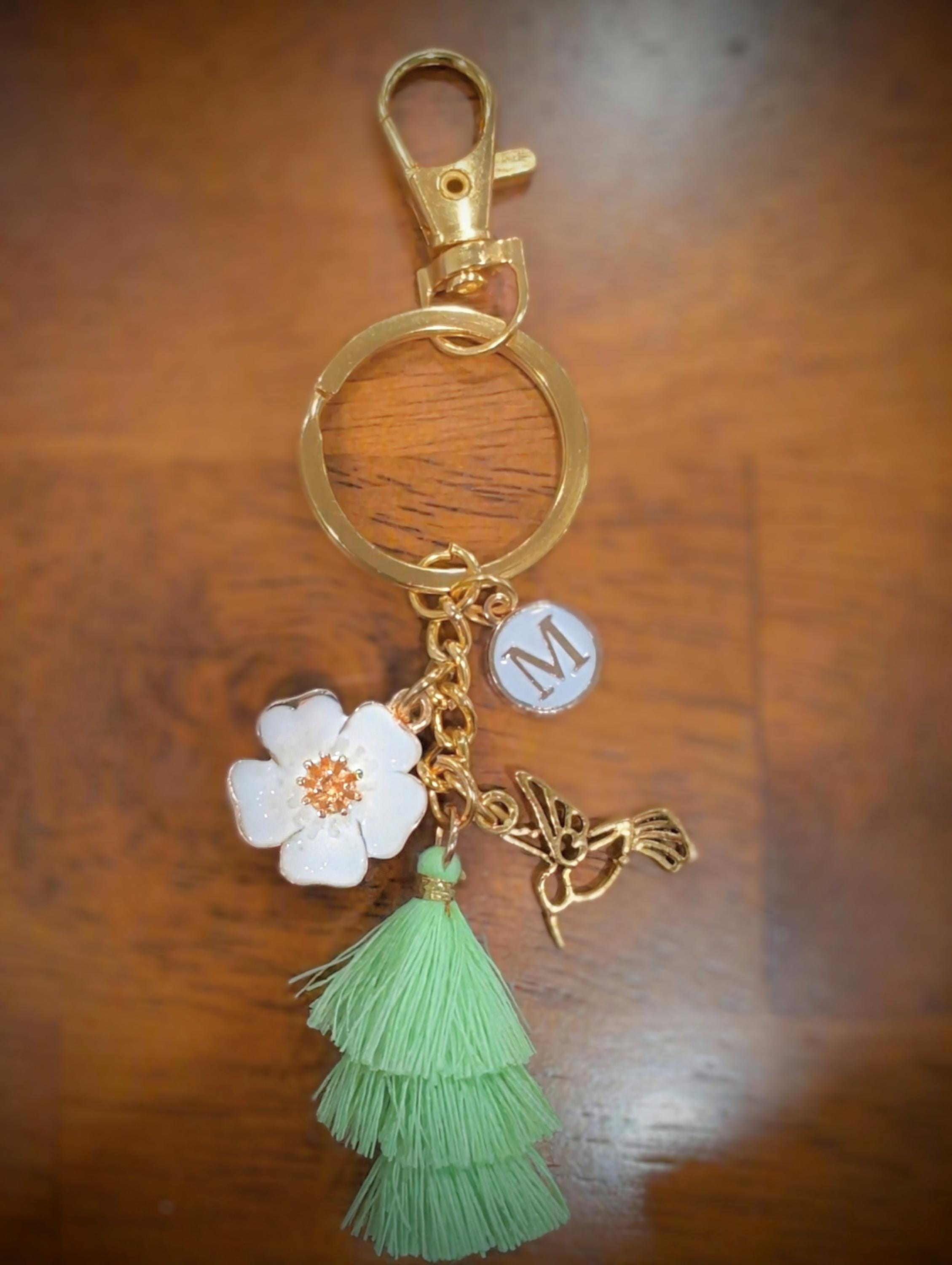 Customized Jamaican Keychain with Charms, view 3