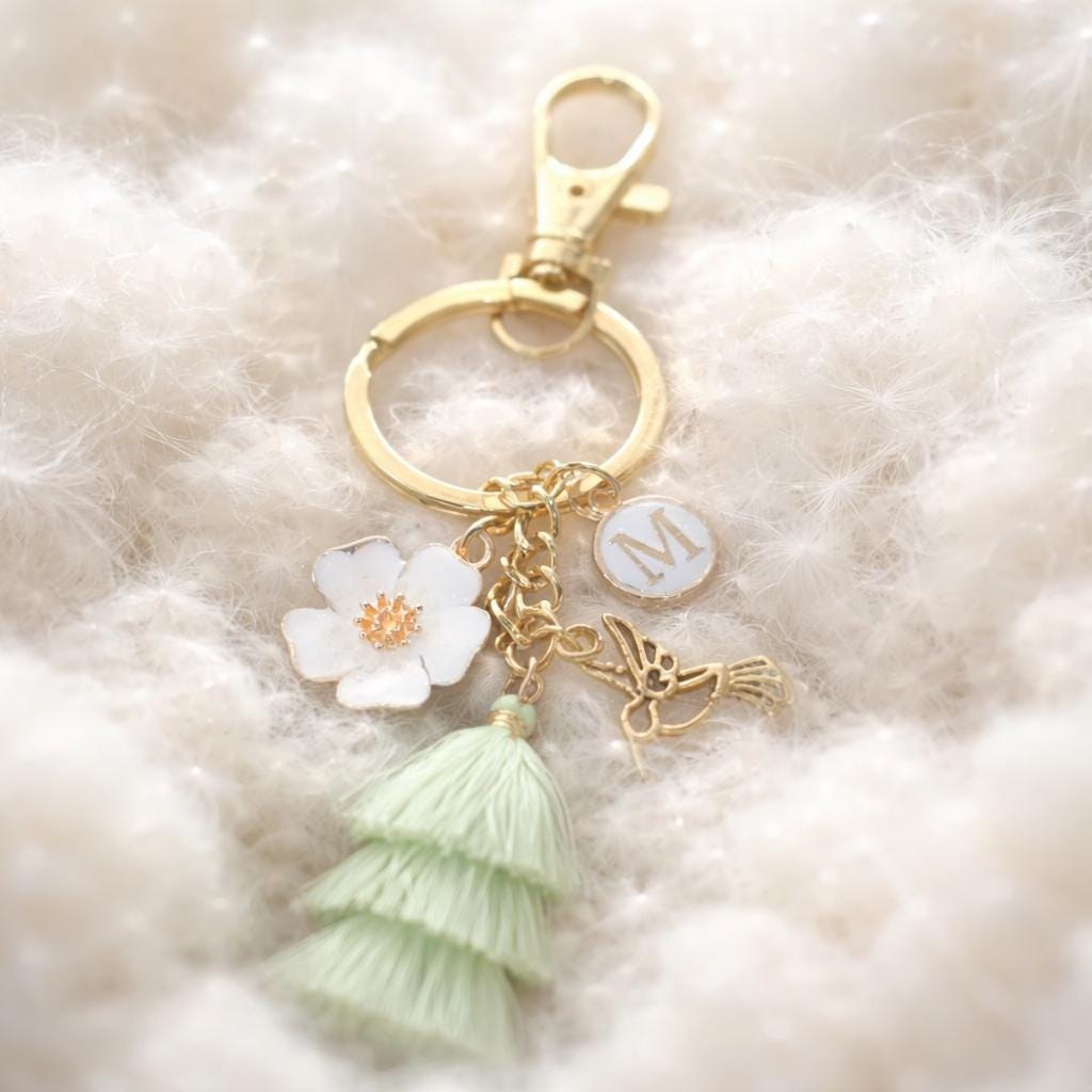 Customized Jamaican Keychain with Charms, view 5