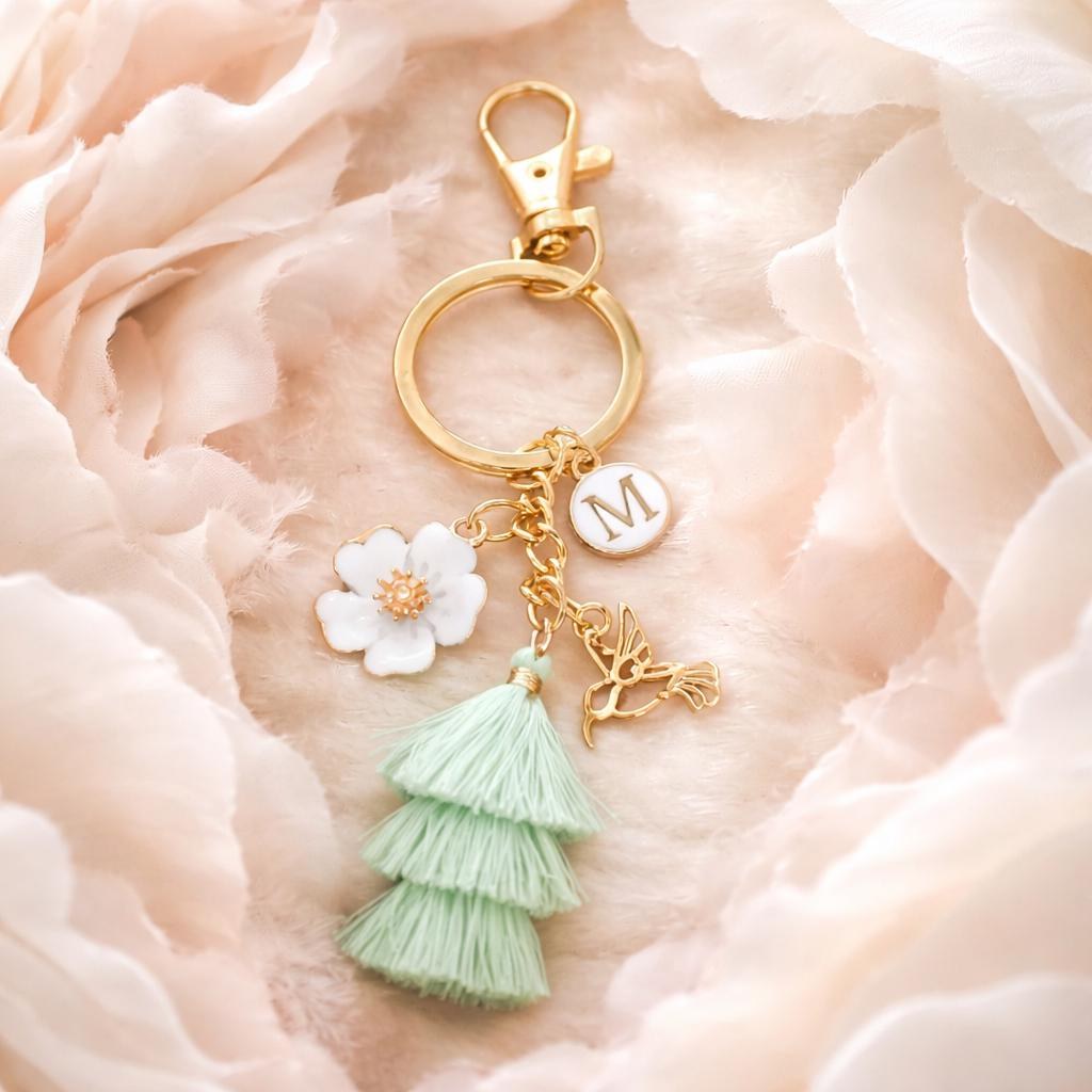 Customized Jamaican Keychain with Charms, view 7