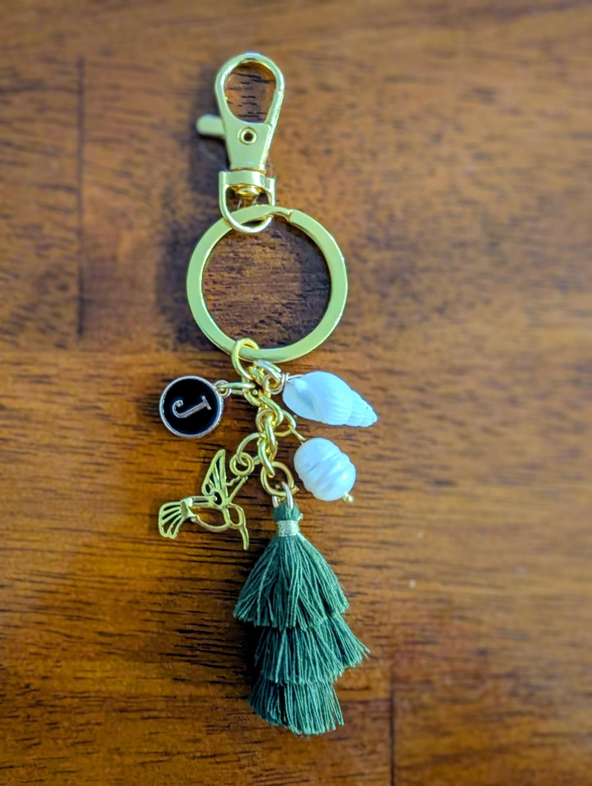 Customized Jamaican Keychain with Charms, view 5