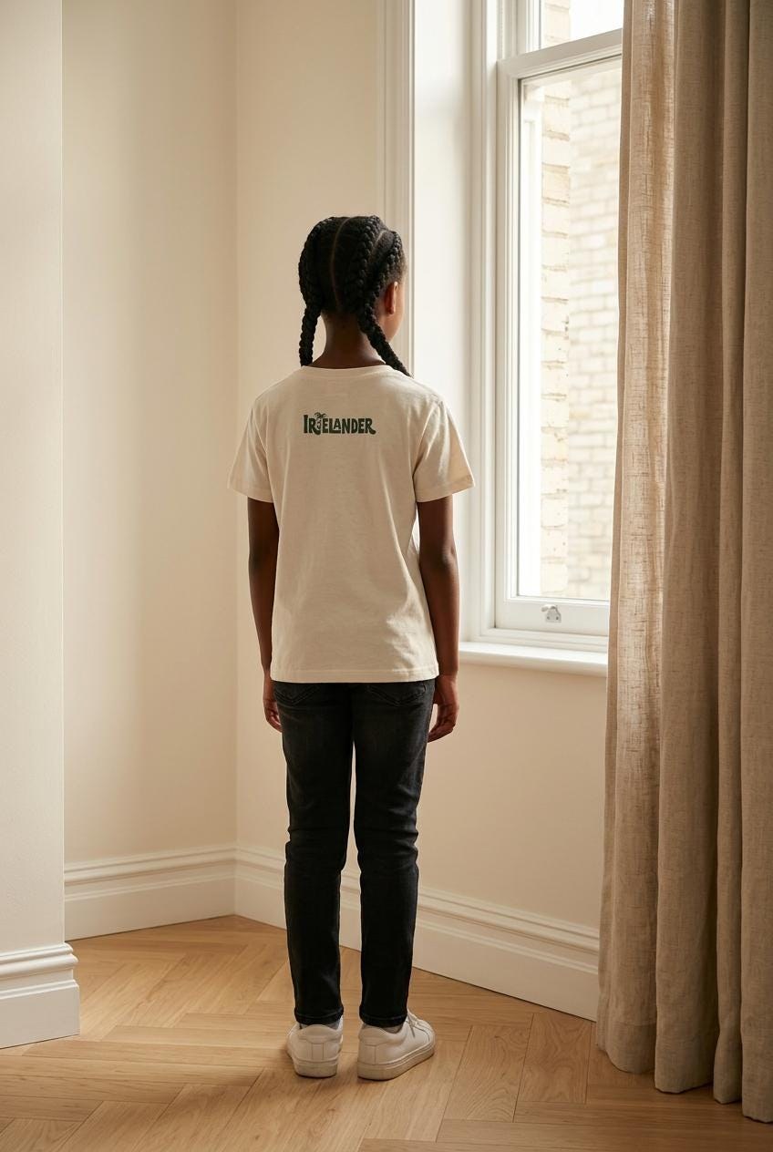 Kids Foodie Shirt, Rice and Peas, Cultural Humor T- Shirt, Jamaica Tee, view 5