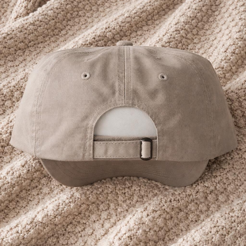 Jamaica inspired Khaki Bio-Washed Classic Dad Hat, view 4