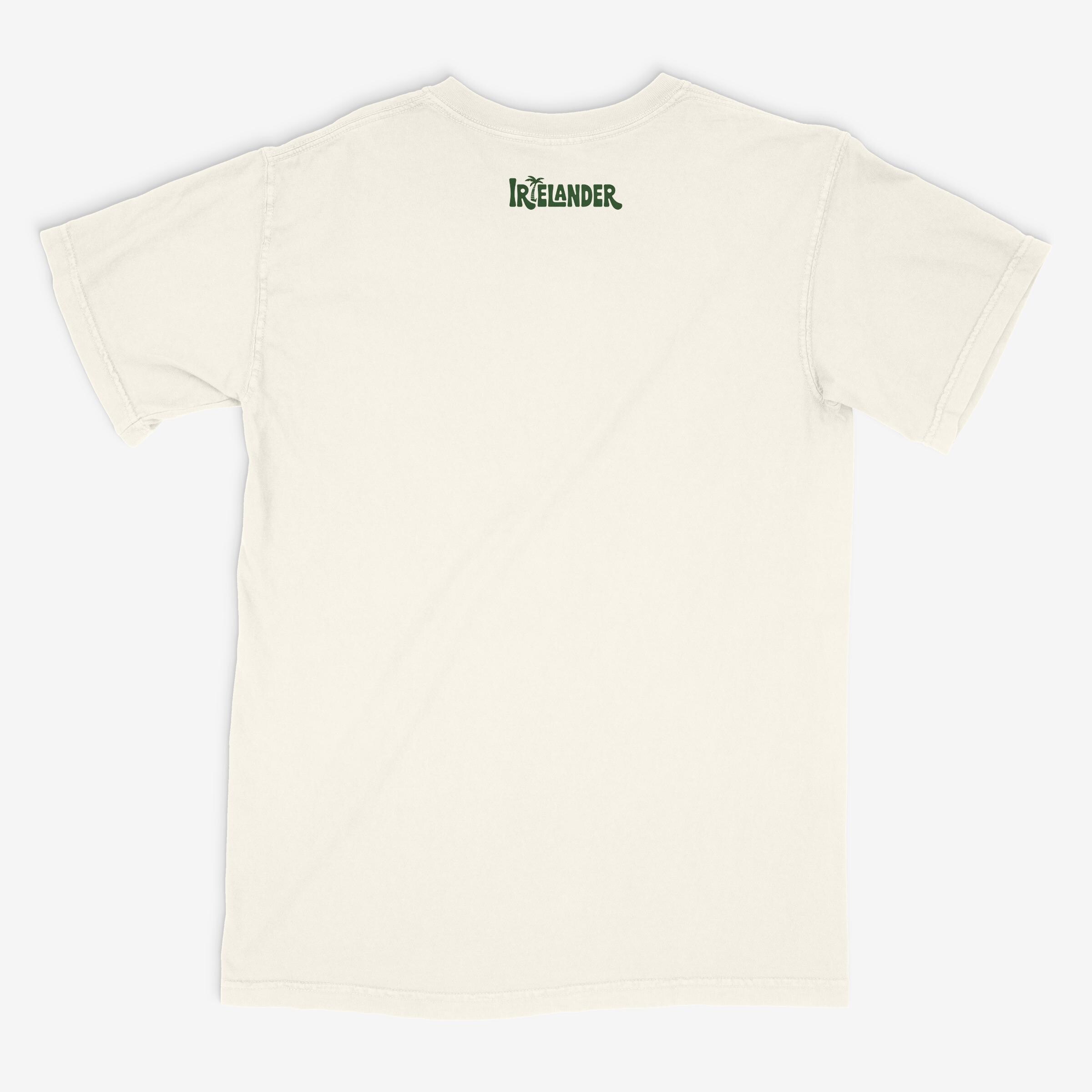 Jamaica Rasta Lion Illustration Shirt, Comfort Colors®, Reggae Vibes, Unisex, Handmade Graphic, festival wear, view 7