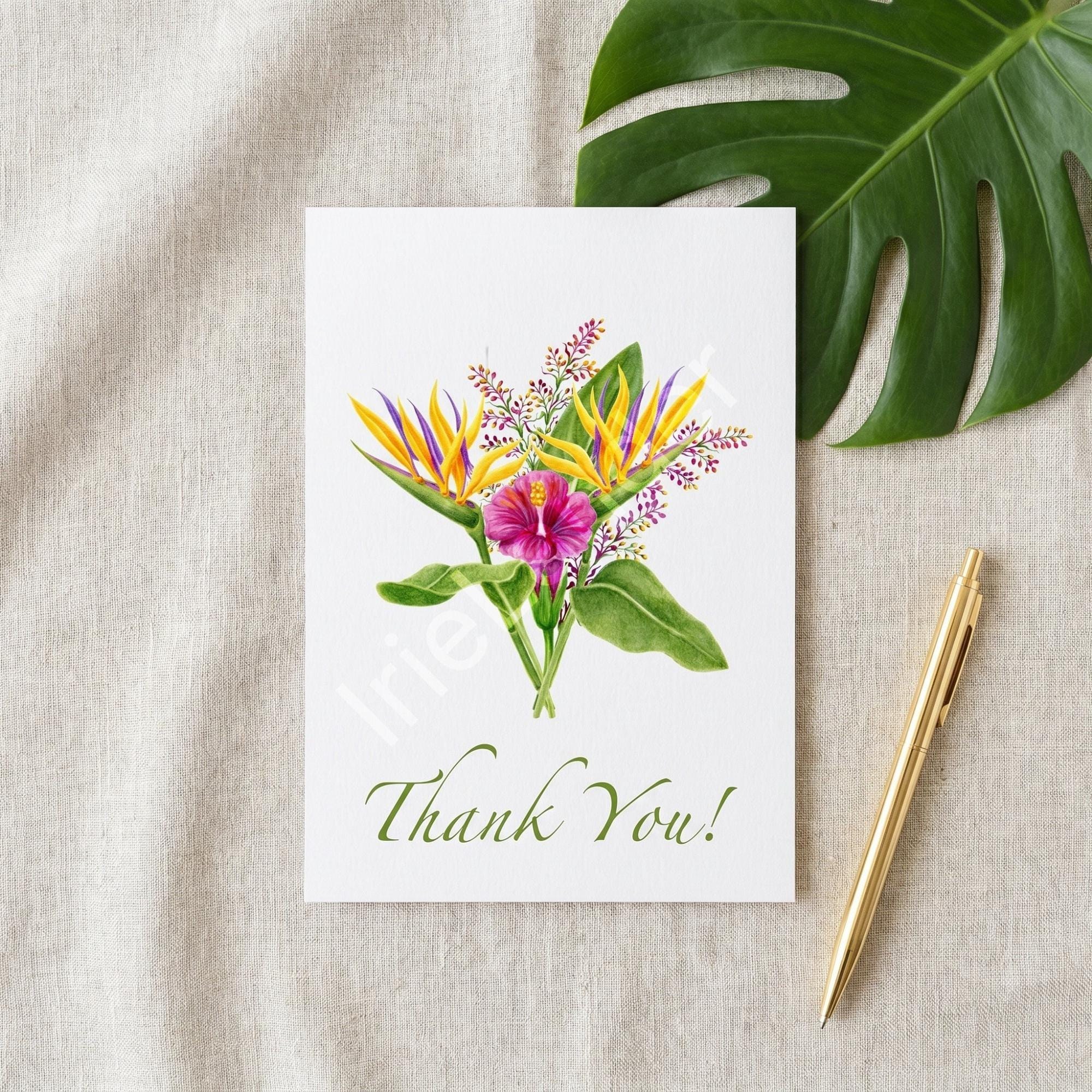 Tropical Bird of Paradise Wedding Suite: PRINTED | vellum with Dunn’s River Falls + frame, view 13