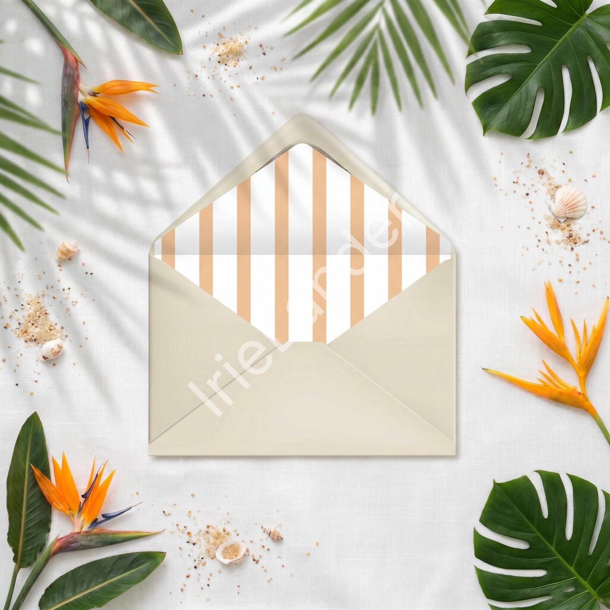 Tropical Bird of Paradise Wedding Suite: PRINTED | vellum with Dunn’s River Falls + frame, view 15