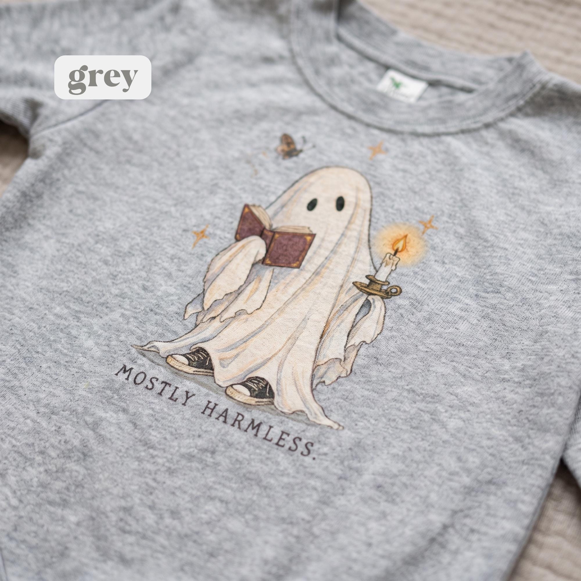 Halloween Baby Ghost Romper, Long Sleeves