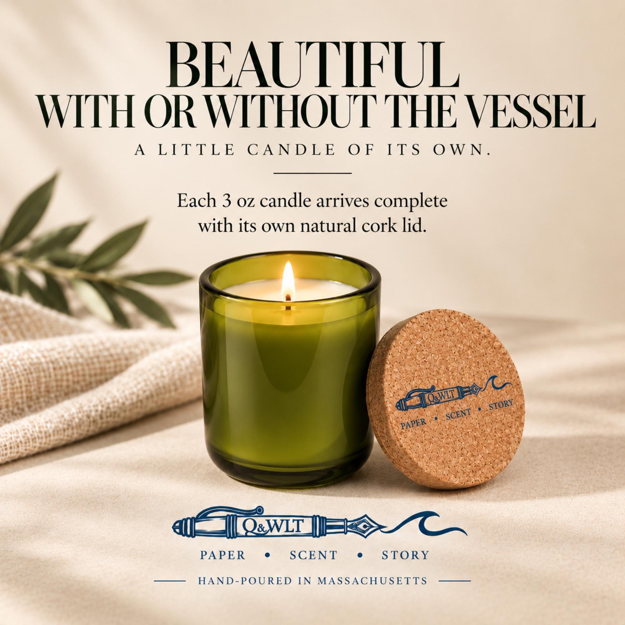 Hand Poured Replacement Candle | 10 oz Scented | ANOTHER CHAPTER, view 8