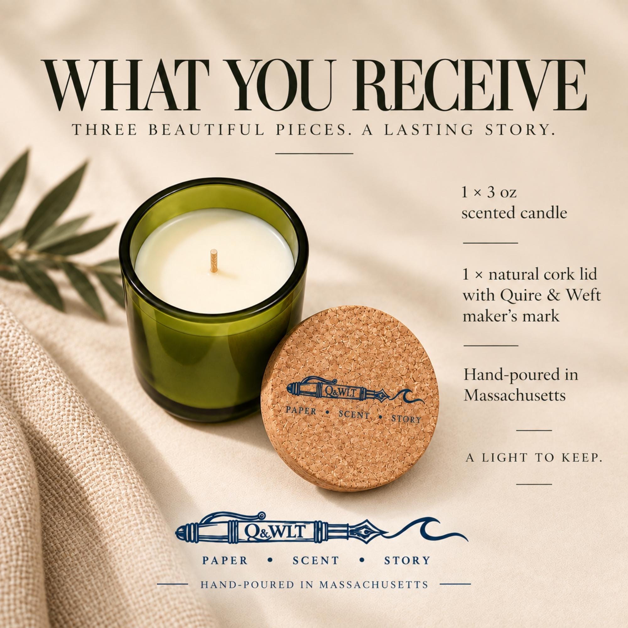Hand Poured Replacement Candle | 10 oz Scented | ANOTHER CHAPTER, view 9