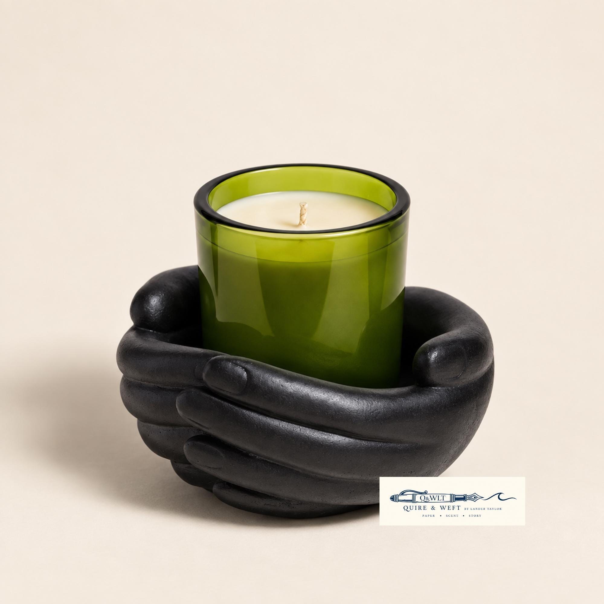 Candle Holder with Scented Candle | Sculptural Keepsake Gift | BEING HELD