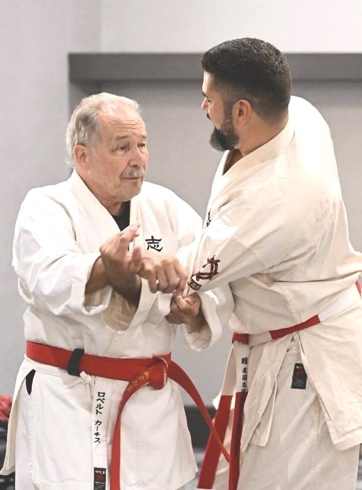 Adult Karate training at Virginia Dojo
