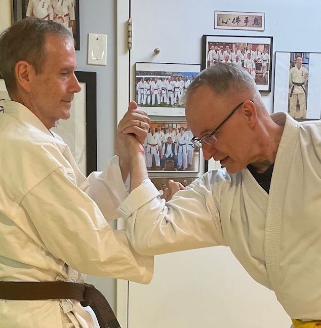 Midday Dojo training at Virginia Dojo