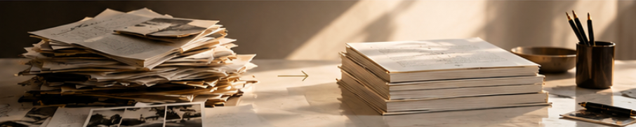 Notes gathered into a clear manuscript