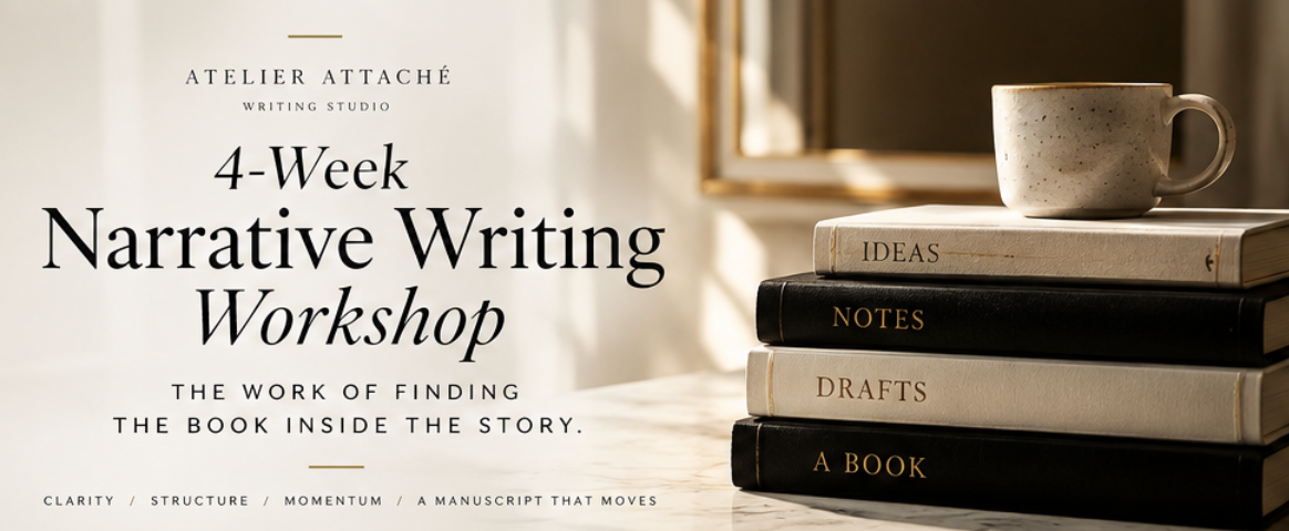 Finding a Voice, a four-week narrative writing workshop