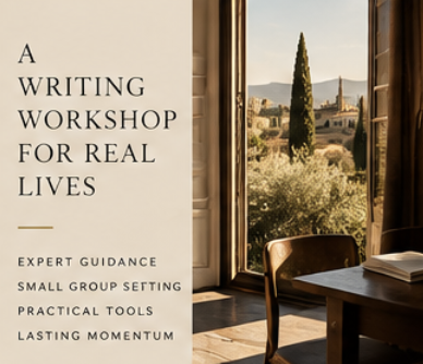 A writing workshop for real lives
