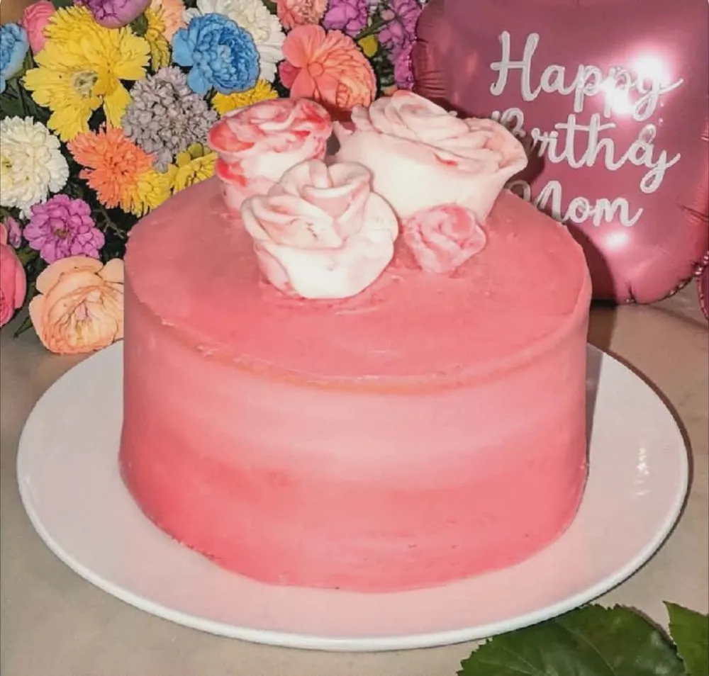 Cake decorated for a special occasion