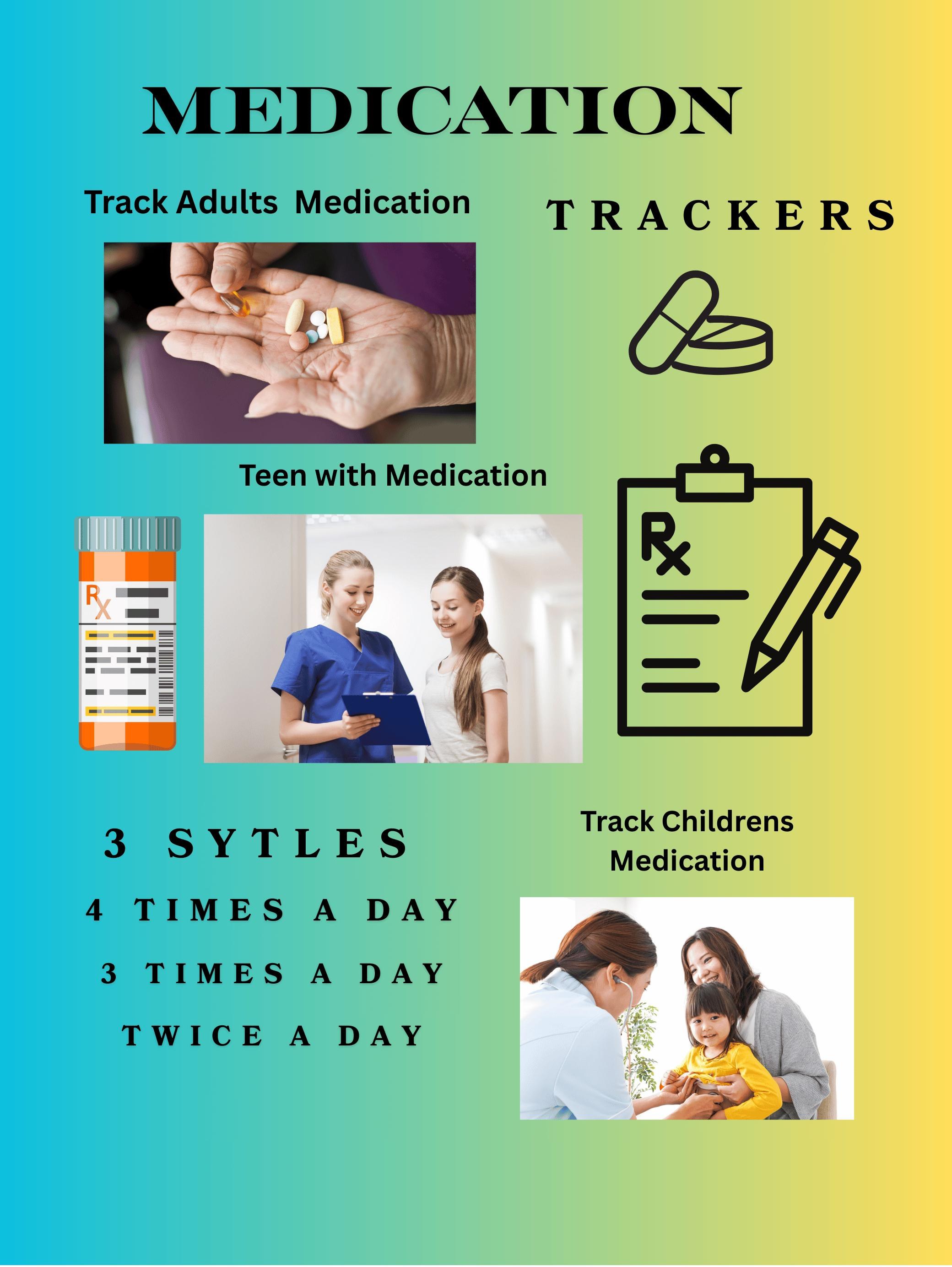Weekly Medication Tracker Printable, Daily Medicine Schedule Log, Medication List for Caregivers & Nurses, PDF Digital Download