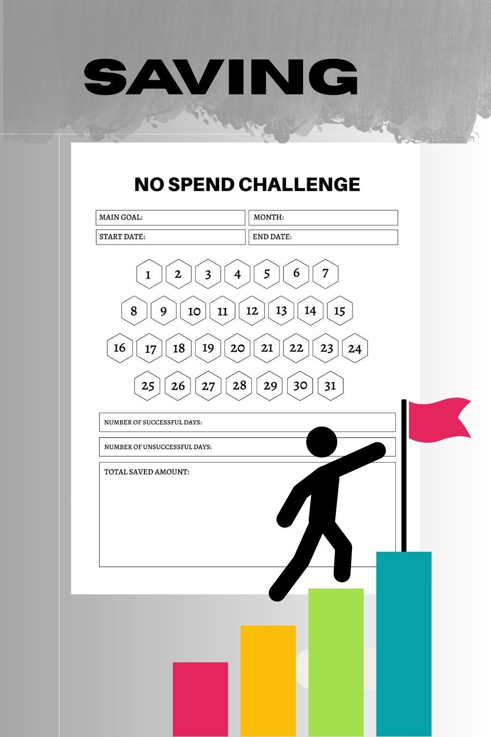 Savings Challenge Printable, Monthly & Yearly Savings Tracker, Money Saving Challenge PDF, Cash Stuffing Goal Planner, Digital Download