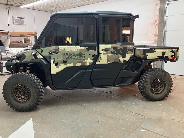 Custom utility vehicle graphics from Pearl Wrapz