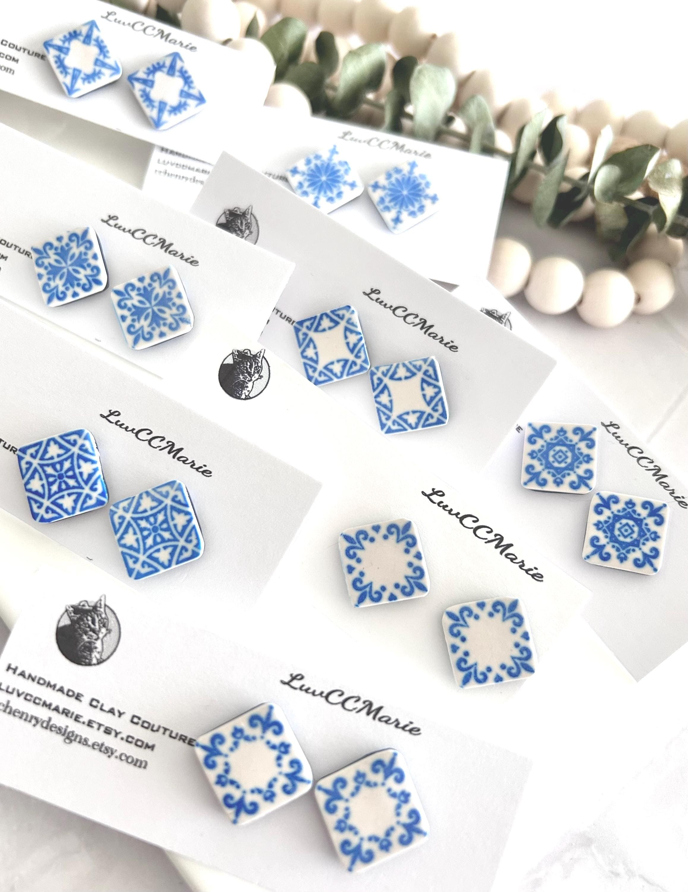 Tile & Santorini clay jewelry