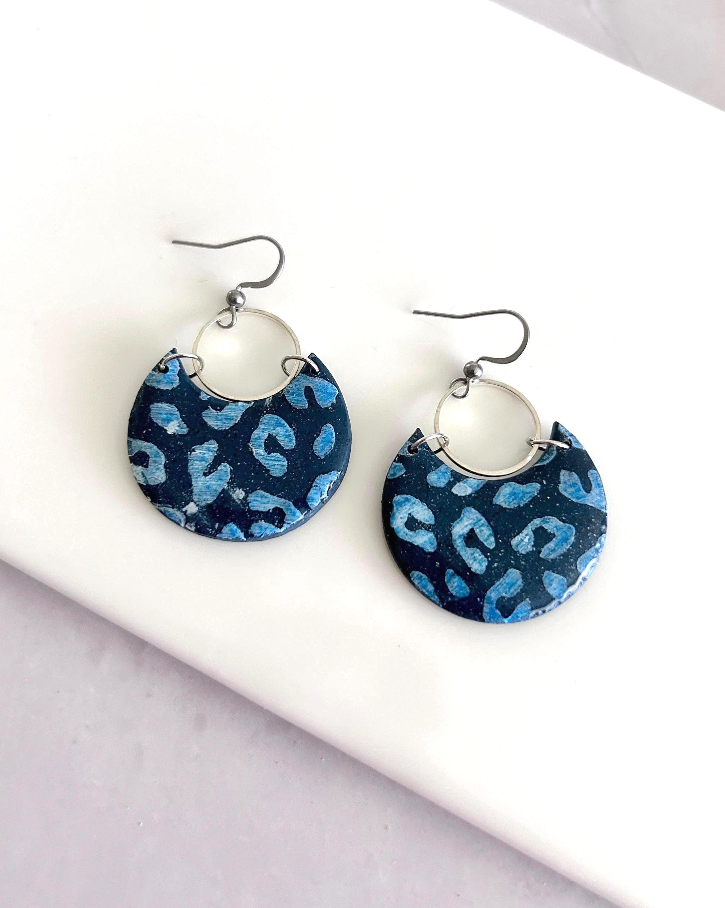 Animal Print clay jewelry