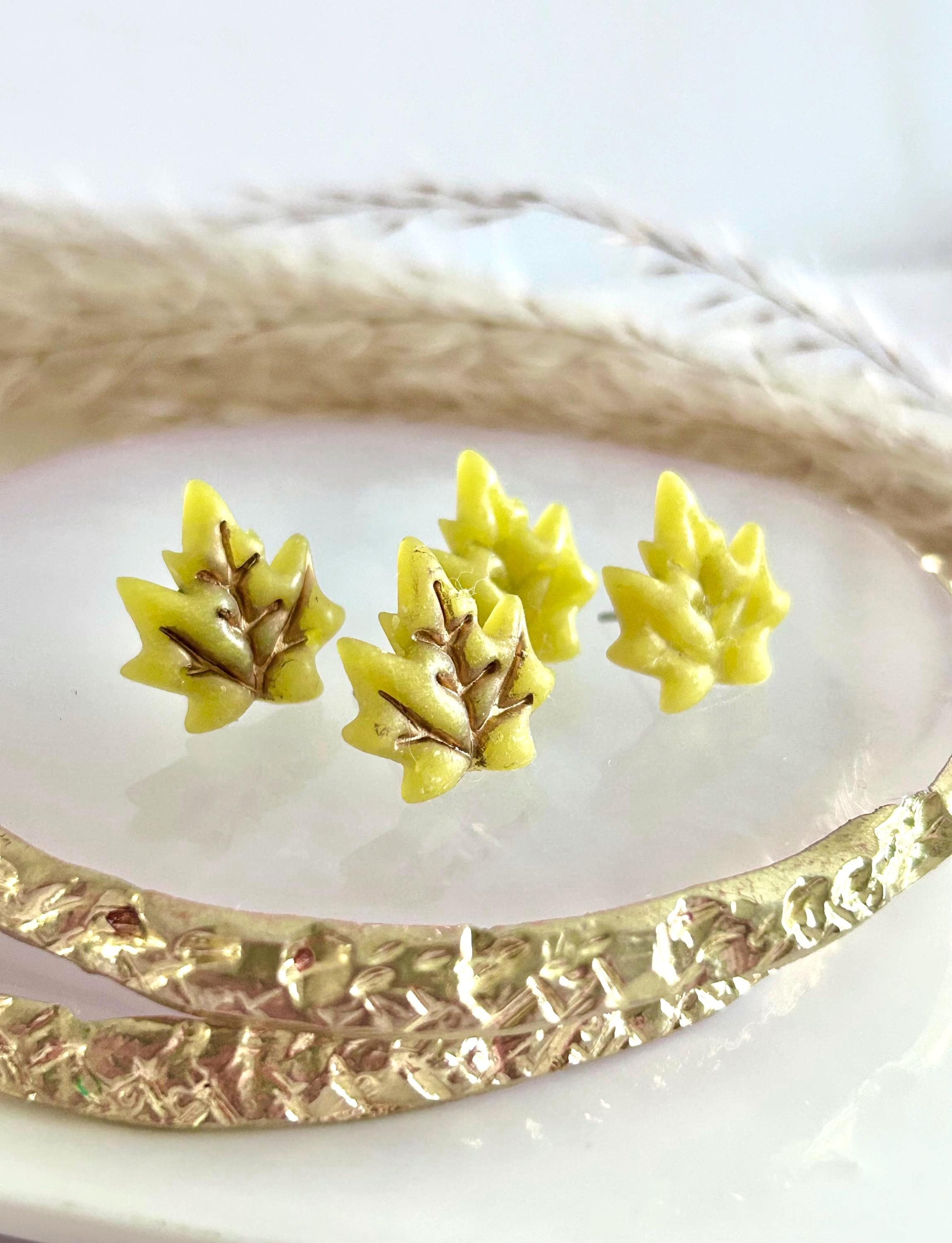 Studs clay jewelry