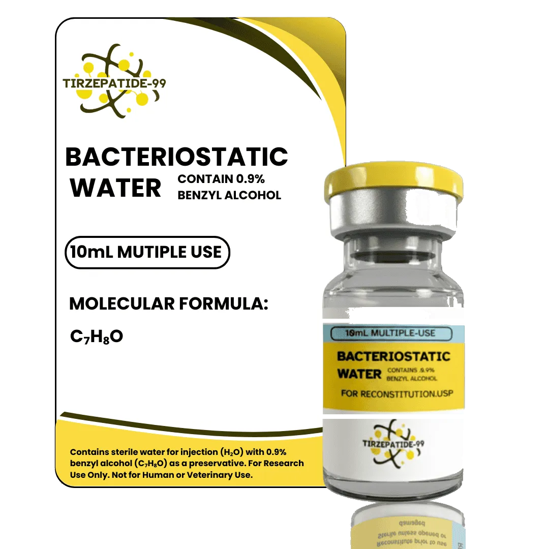 Bacteriostatic Water Peptide Diluent for sterile lab use