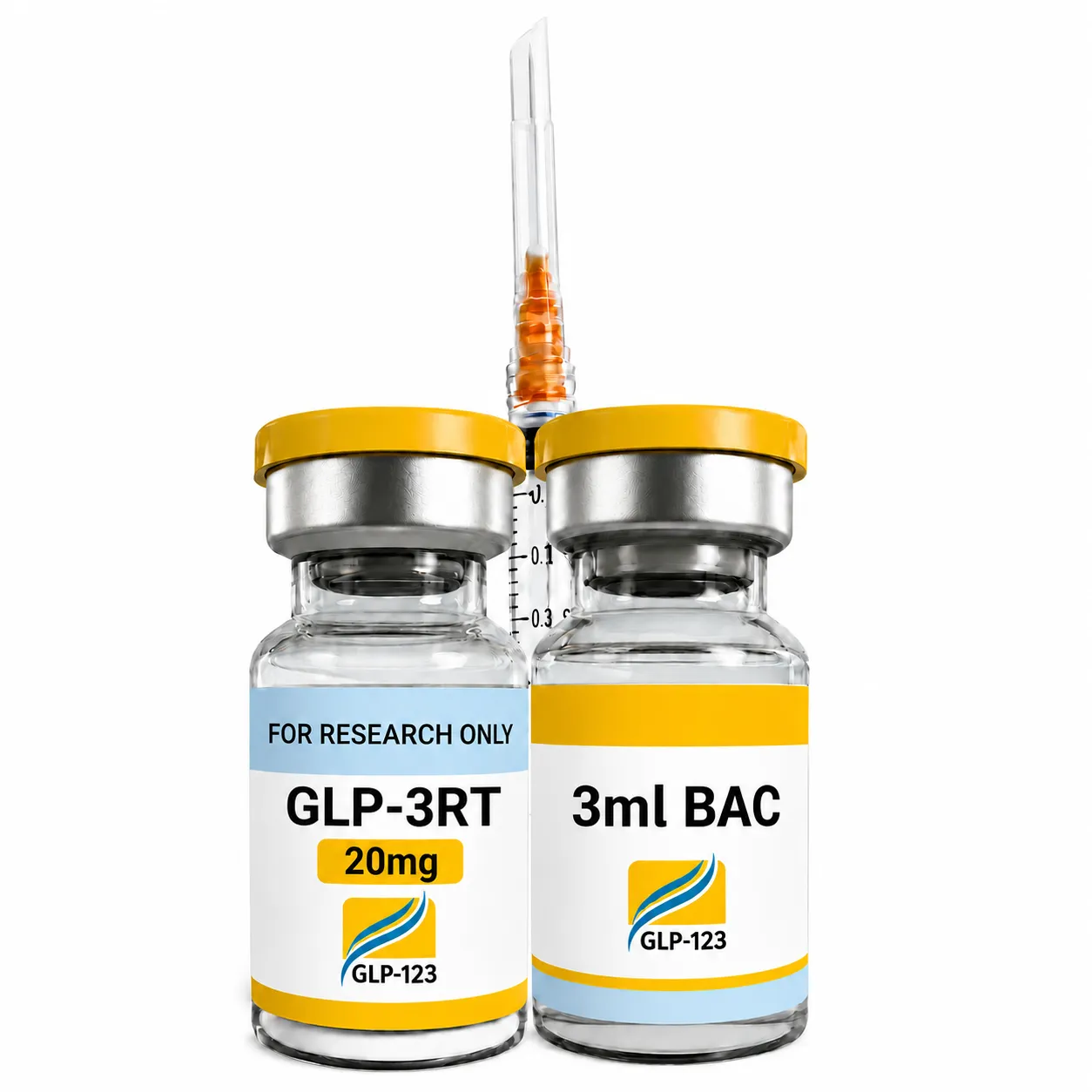 GLP-3RT 20mg research peptide kit