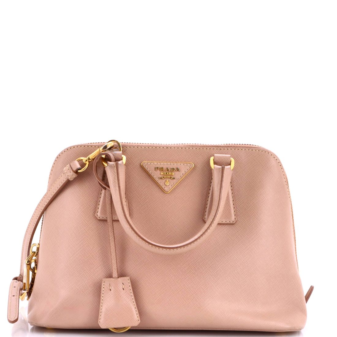 Prada Promenade Bag Saffiano Leather Small