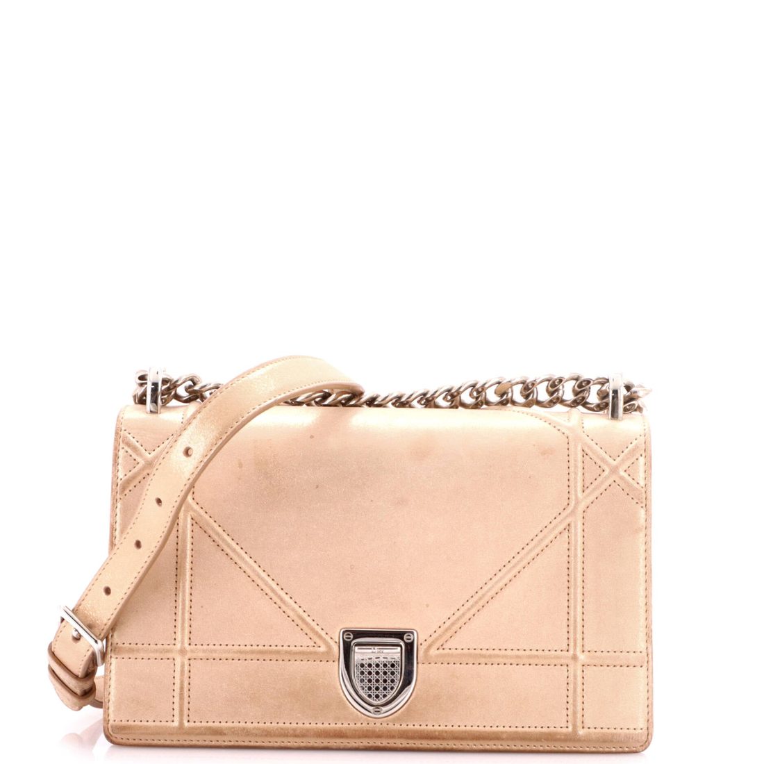 Christian Dior Diorama Flap Bag Calfskin Medium