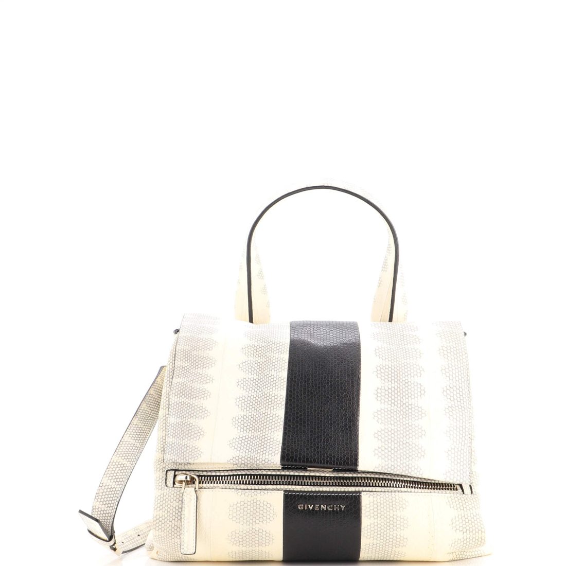 Givenchy Pandora Pure Satchel Snakeskin Medium
