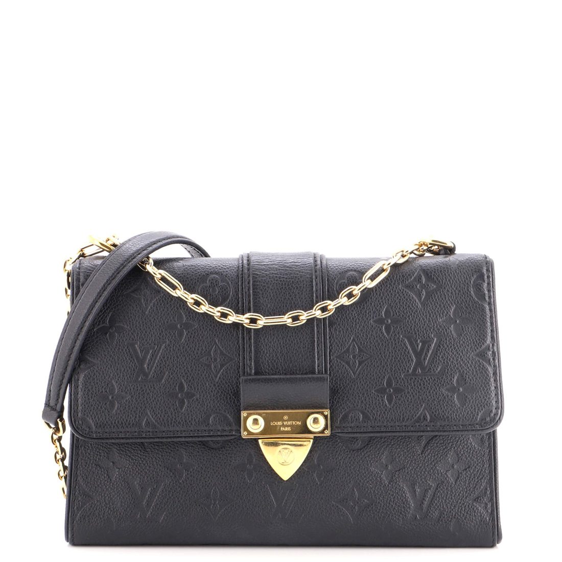 Louis Vuitton Saint Sulpice Handbag Monogram Empreinte Leather PM