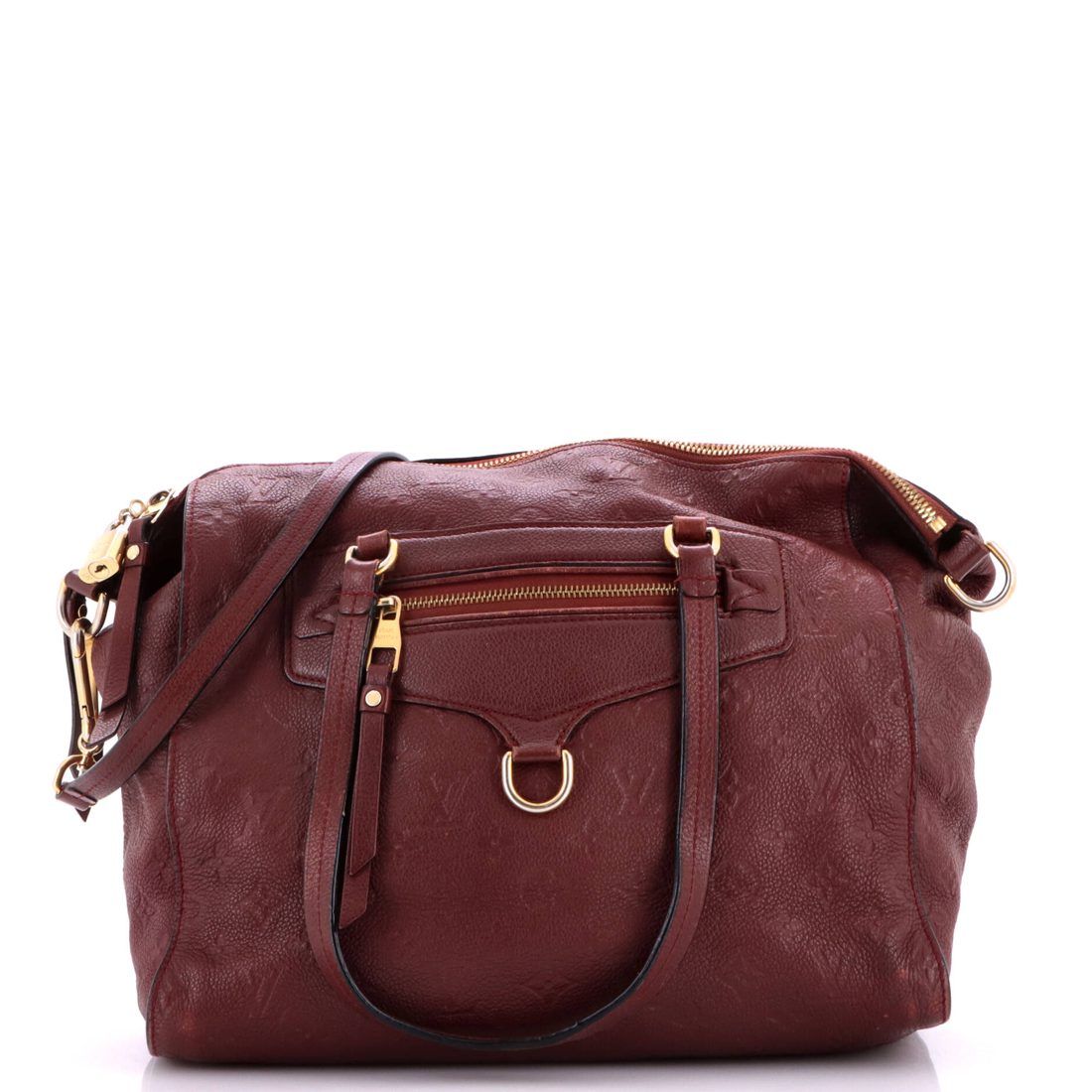 Louis Vuitton Lumineuse Handbag Monogram Empreinte Leather PM