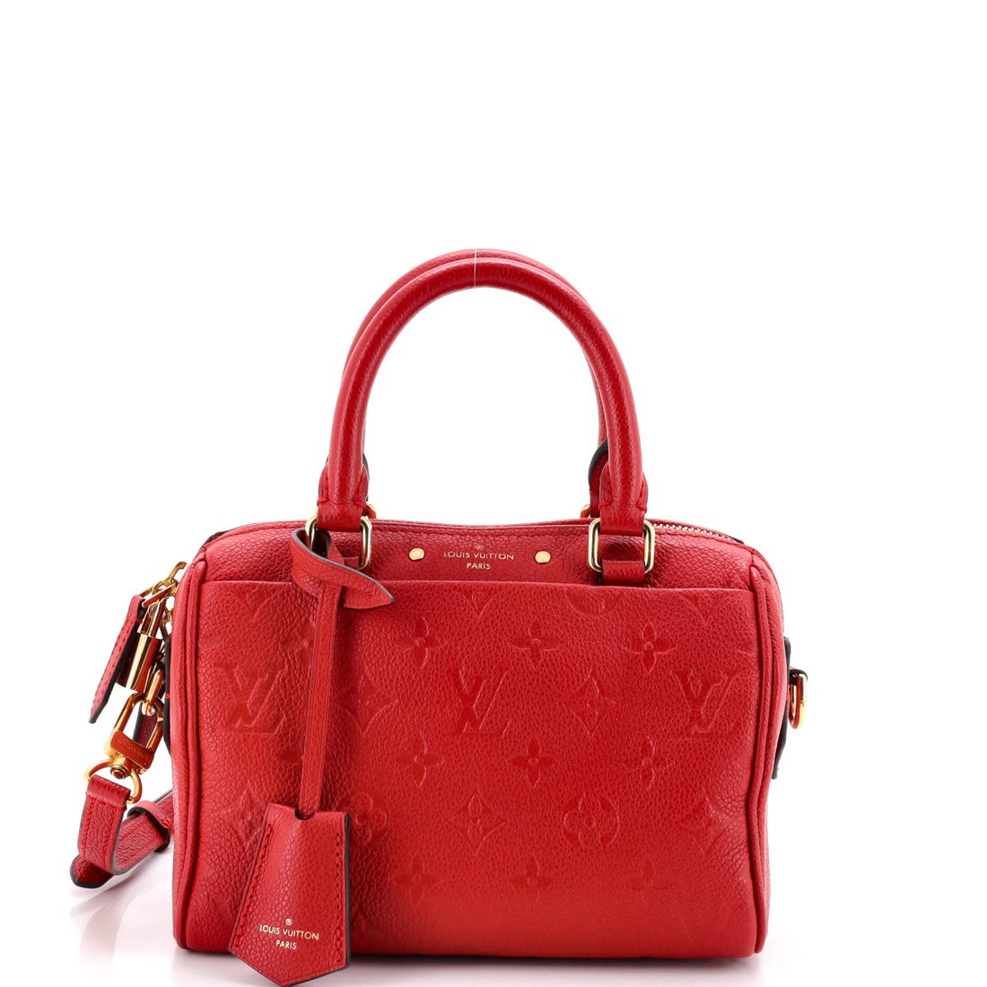 Louis Vuitton Speedy Bandouliere NM Bag Monogram Empreinte Leather 20