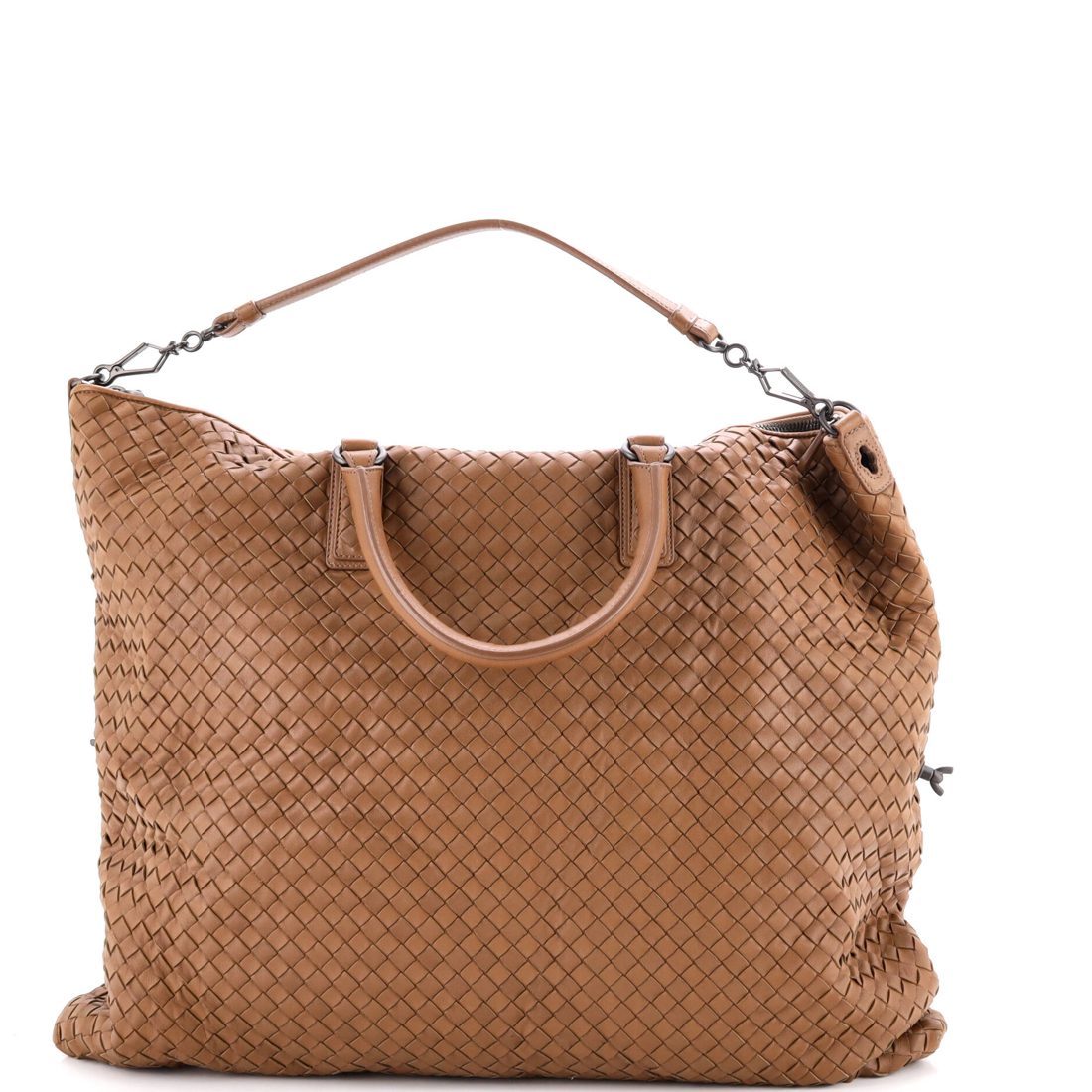 Bottega Veneta Convertible Satchel Intrecciato Nappa Maxi