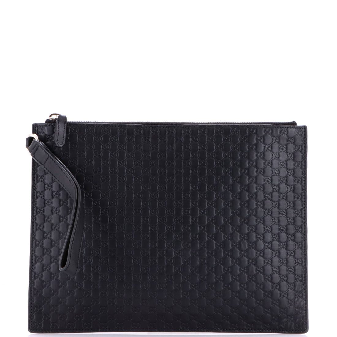Gucci Wristlet Pouch Microguccissima Leather Medium