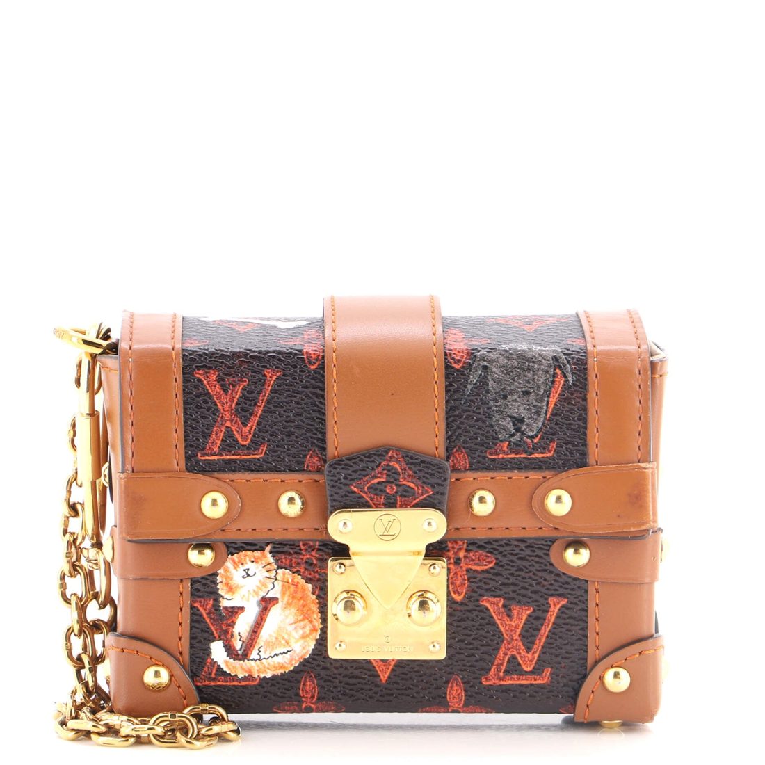 Louis Vuitton Essential Trunk Limited Edition Grace Coddington Catogram Canvas 