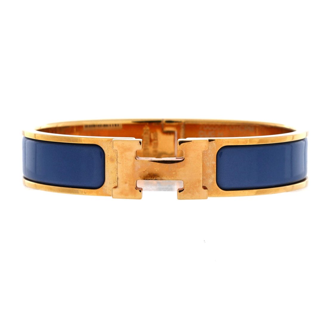 Hermes Clic H Bracelet Enamel Narrow